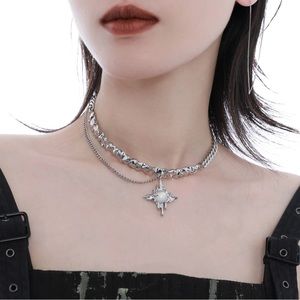 (SOLD) KHANIE Starbust Galaxy Choker Necklace